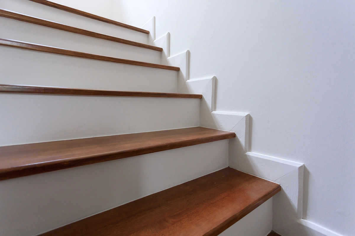 image-of-wooden-stairs-with-white-trim